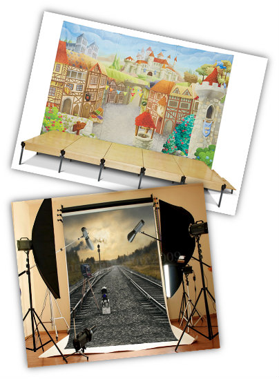 photo and stage backdrops